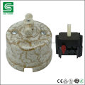 Antiquated Vintage Rotary Porcelain Ceramic Switch and Socket